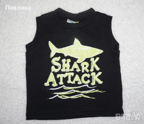 Лятни Ризка и Потник за Момче Al & Ray- 12-18м, снимка 4 - Комплекти за бебе - 49049388