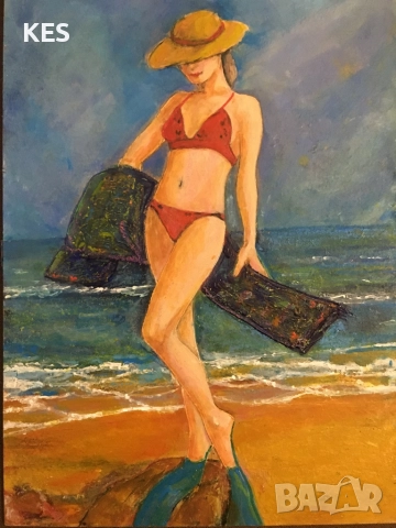 След Нова година идва ново лято, снимка 3 - Картини - 52940300