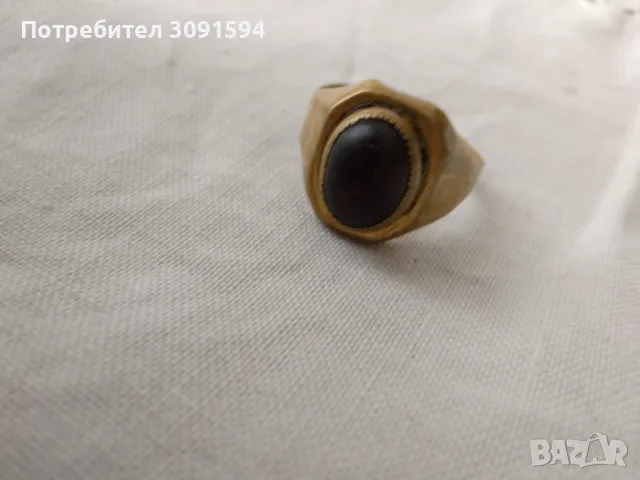 Македонски БРОНЗОВ ПРЪСТЕН, снимка 5 - Бижутерийни комплекти - 48071565