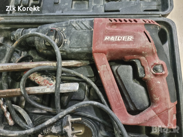 Перфоратор Raider RD-HD40, снимка 7 - Бормашини - 54090172