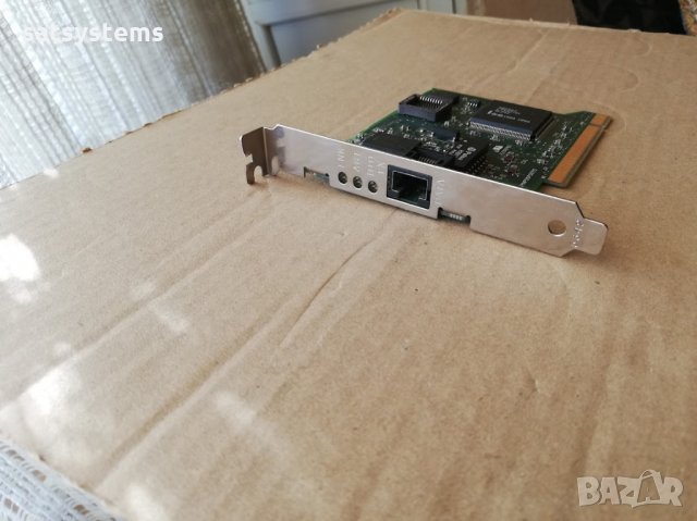 Intel S82557 PCI 10/100Mbps Ethernet NIC Network Interface Card, снимка 3 - Мрежови адаптери - 35164157