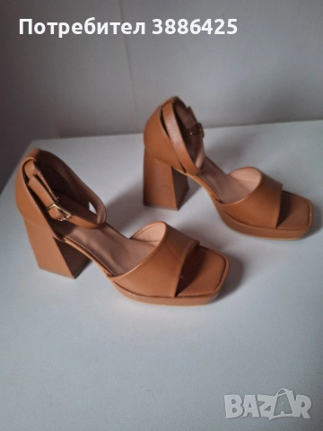 дамски официални обувки с ток, снимка 3 - Дамски боти - 54207629