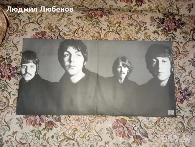 Двойна грамофонна плоча Beatles love songs , снимка 3 - Грамофонни плочи - 48270587