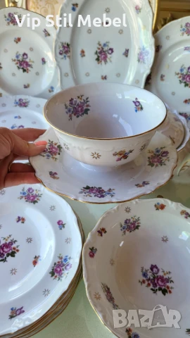 Немски сервиз за хранене Reichenbach , снимка 7 - Сервизи - 50802820