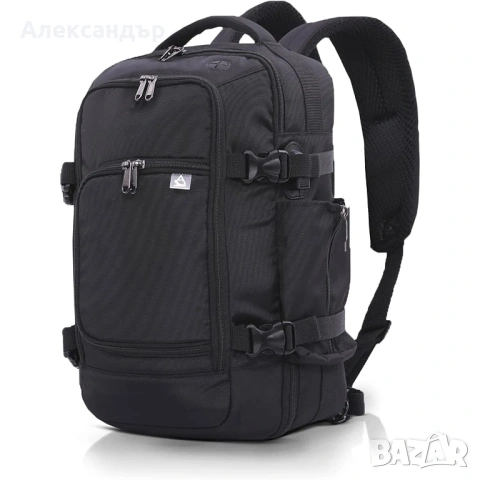 Aerolite раница/чанта/кабинен багаж 40x20x25cm одобрена от всички аеролинии с USB порт за зареждане, снимка 2 - Раници - 54169444