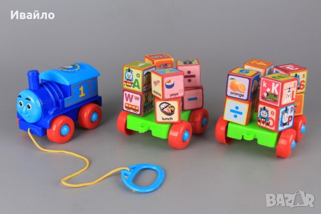 Детско влакче с кубчета, снимка 2 - Образователни игри - 35597601