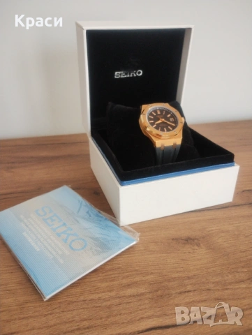 Seiko Mod  - Royal Oak Rose gold - 41 mm., снимка 15 - Мъжки - 54101027