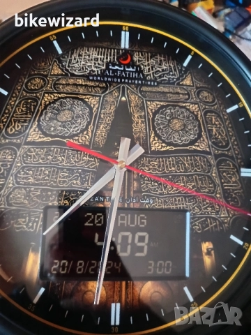 Стенен Часовник за Azan НОВ, снимка 4 - Стенни часовници - 52013443