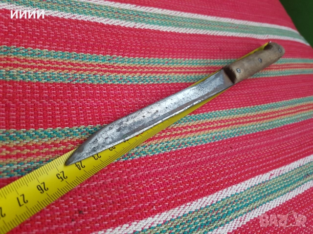 Комитски тесен нож кама , снимка 4 - Антикварни и старинни предмети - 53191291