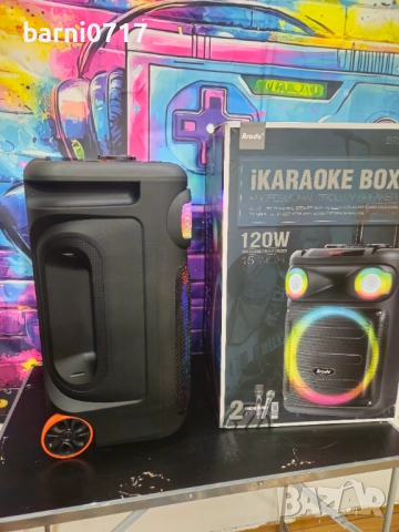Караоке блутут Тонколона Brodu BTS-1785, снимка 4 - Караоке - 52541229