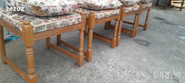 Столове-масив-4бр.№013, снимка 6 - Столове - 54003870