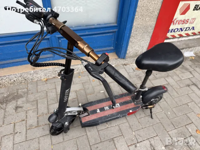 Kirin M4 scooter Тротинетка 20-30 км пробег , снимка 3 - Скутери и тротинетки - 56233375