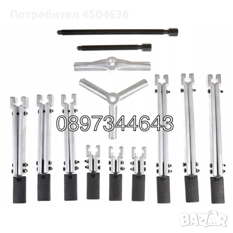 Комплект за избиване на лагери 13 части HAWEK HW-1131, снимка 5 - Други инструменти - 51157004