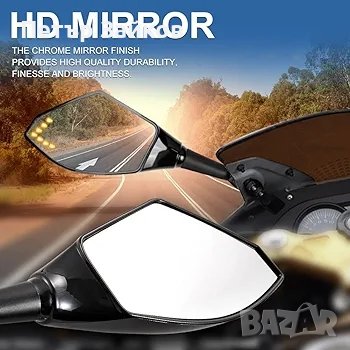 KaTur Универсален мотоциклет Amber Led Мигач , снимка 4 - Аксесоари и консумативи - 42611098