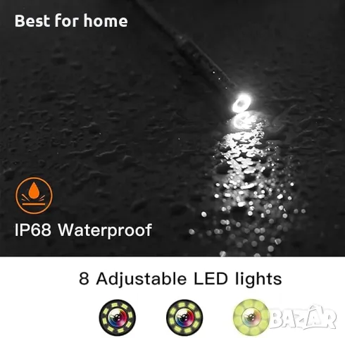 Преносим промишлен ендоскоп BAIYITONGDA с екран, снимка 6 - Други инструменти - 49586074