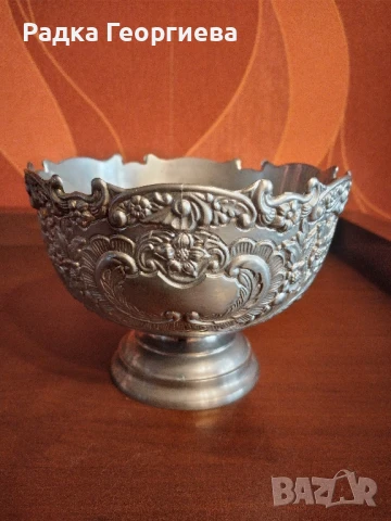 Посребрена италианска купа 