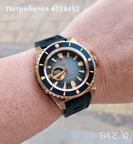 Phoibos bronze diver automatic-45mm., снимка 2 - Мъжки - 56352925
