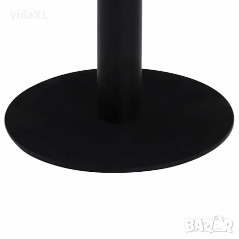 vidaXL Бистро маса, светлокафява, 50 см, МДФ, снимка 2 - Маси - 56146521