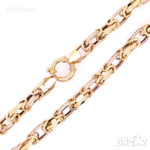 Златен синджир 45,45гр. 62,0см. 14кр. проба:585 модел:34881-1