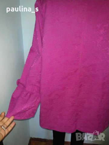 Два различни броя / Разкошно марково сако тип манто / голям размер , снимка 10 - Палта, манта - 30411001