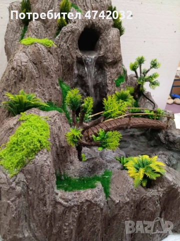 Уникален водопад ръчна изработка