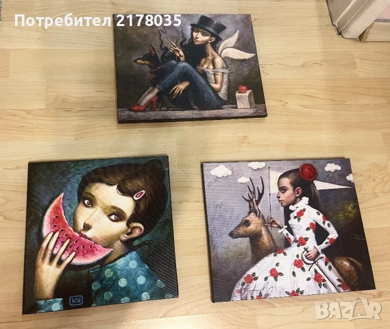 Картини на Art Gallery GARYELI - 3 броя 