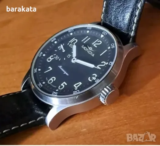 Mondia Zenith military manual winding watch ETA Unitas 6497 Swiss no automatic , снимка 5 - Мъжки - 47895535