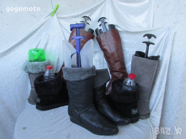 топли боти, ботуши N- 38 - 39, 100% естествена кожа + топла подплата от силиконови фибри, снимка 7 - Дамски ботуши - 35647968