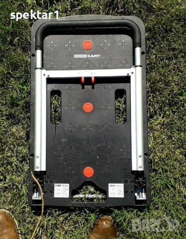 Маркова сгъваема транспортна количка с четири колела нова, снимка 2 - Други машини и части - 37925774