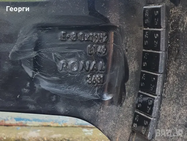 джанти Ronal Rotor 19- от Audi A3 S3 2017, снимка 5 - Гуми и джанти - 49145589