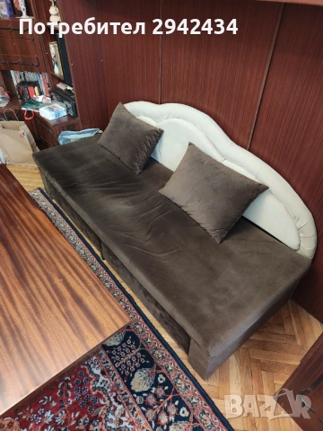 Диван разтегателен , снимка 2 - Дивани и мека мебел - 53314609