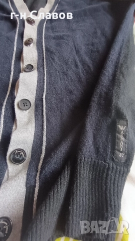 Жилетка ARMANI мъжка, S/M, снимка 12 - Пуловери - 52686455