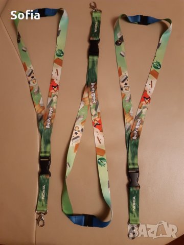 Колекция/Подарък: връзки за бадж , ключове за врата: ANGRY BIRDS & NOKIA, снимка 3 - Колекции - 31892986