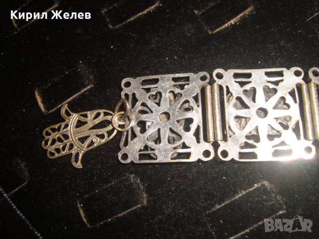 ГРИВНА ШАМБАЛА ПОСРЕБРЕН БРОНЗ ИЗКЛЮЧИТЕЛНО ФИНА и КРАСИВА МАЙСТОРСКА ИЗРАБОТКА 17137, снимка 9 - Гривни - 31347285