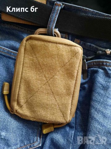 Ново тактическо калъфче каки, снимка 3 - Чанти - 40716987