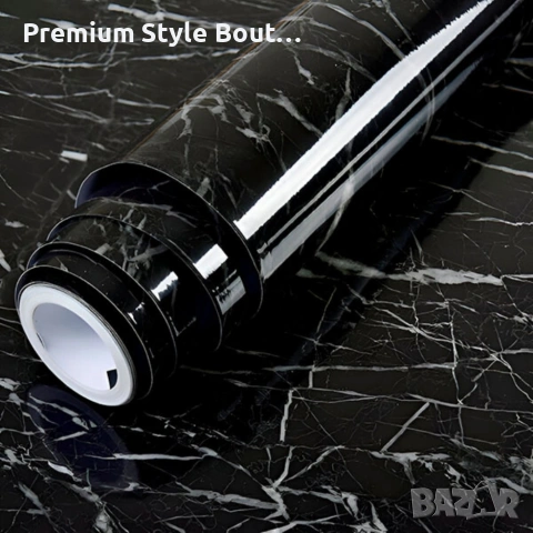 Мраморно самозалепващо фолио за обновяване на дома – водоустойчиво, здраво, практично, снимка 5 - Други - 54038206