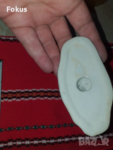 Уникална и много рядка фигура статуетка риби - порцелан, снимка 6 - Антикварни и старинни предмети - 53279422