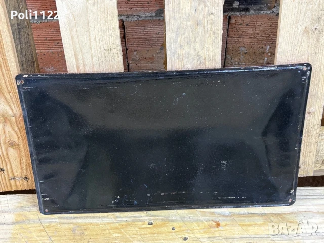 Емайлирана табела, снимка 3 - Антикварни и старинни предмети - 50811051