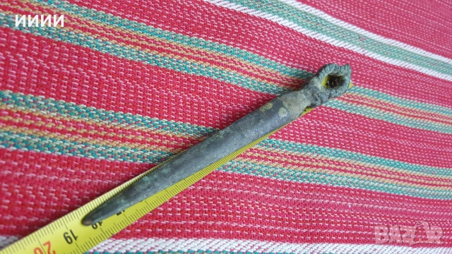 Бронзова кама, снимка 3 - Антикварни и старинни предмети - 51795879