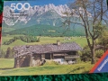 Пъзел "Am Wilden Kaiser” Ravensburger 1974г. 500 части , снимка 1