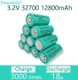 Батерия литиево йонна Daweikala 32700 LiFePO4 3.2V 12800mAh 35A, снимка 3