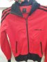 Adidas дамско червено горнище размер 36. s, снимка 1 - Спортни екипи - 38653605