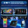 Безжичен адаптер Carplay/Android Auto, 5,8 GHz WiFi, а IOS 10/Android 11, снимка 2