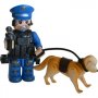 Полицейска фигура с куче, снимка 2