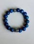 Мъжка гривна Лапис лазули/Лазурит, снимка 3