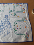 Ръчно бродиран стар ковьор . Ръчна бродерия, снимка 2