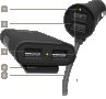 Belkin авто зарядно с 4 USB порта за лек автомобил, Германия, снимка 8
