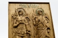 Релефна икона на Свети Архангел Михаил и Свети Архангел Гавриил, снимка 5