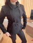 Черно късо палто, размер М, снимка 1 - Палта, манта - 38896011