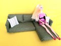мини диван за кукли Барби,  обзавеждане за къщи за кукли , снимка 5